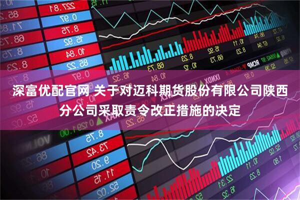 深富优配官网 关于对迈科期货股份有限公司陕西分公司采取责令改正措施的决定