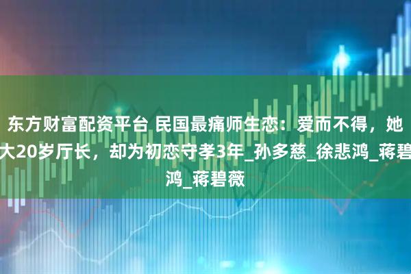 东方财富配资平台 民国最痛师生恋:爱而不得,她嫁大20岁厅长,却为初恋守孝3年_孙多慈_徐悲鸿_蒋碧薇